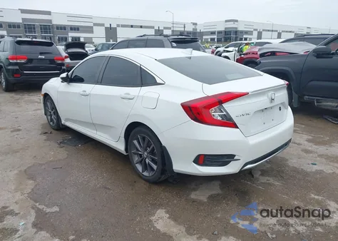 2020 Honda Civic Ex-L z USA, uszkodzony, nr VIN 19XFC1F74LE012482